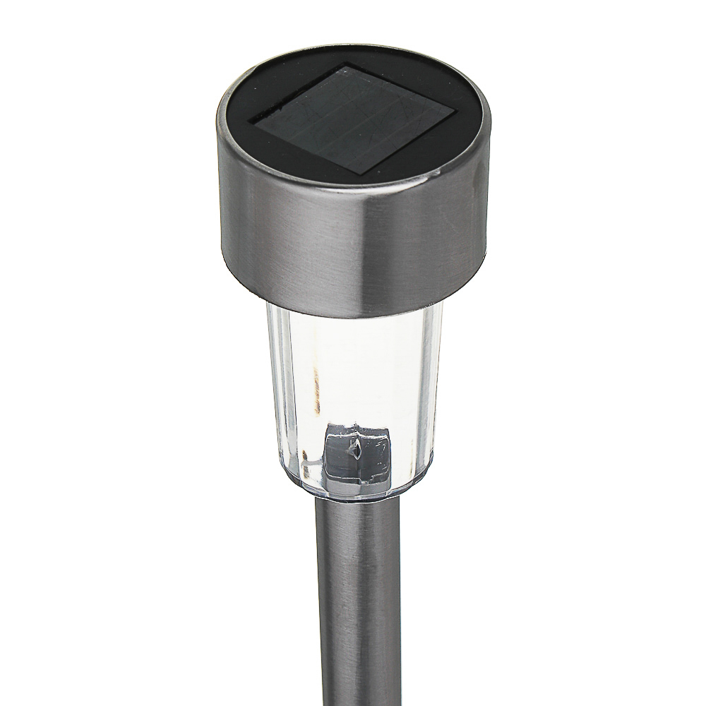 Фонарь на солнечной батарее 30х4,7 см INBLOOM, 1 LED, цвет свечения белый, 1.2V 40mAh Ni-MH, пластик, нержавеющая сталь, арт.№ 475-340