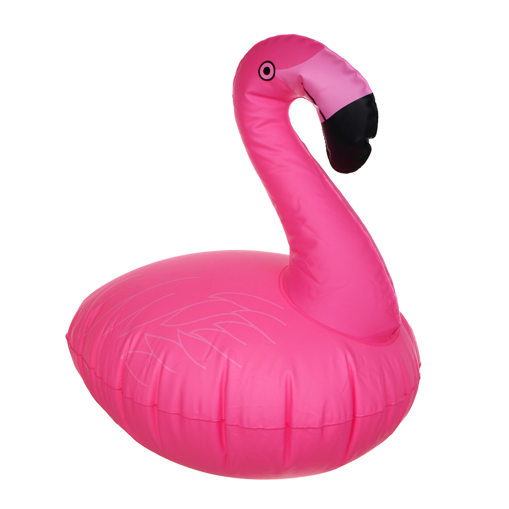INBLOOM Фигура надувная на солн. батарее Фламинго, 46х38см, 1 реж., 1x1.2V AA 600mAh Ni-MH, PVC, арт.№ 171-021