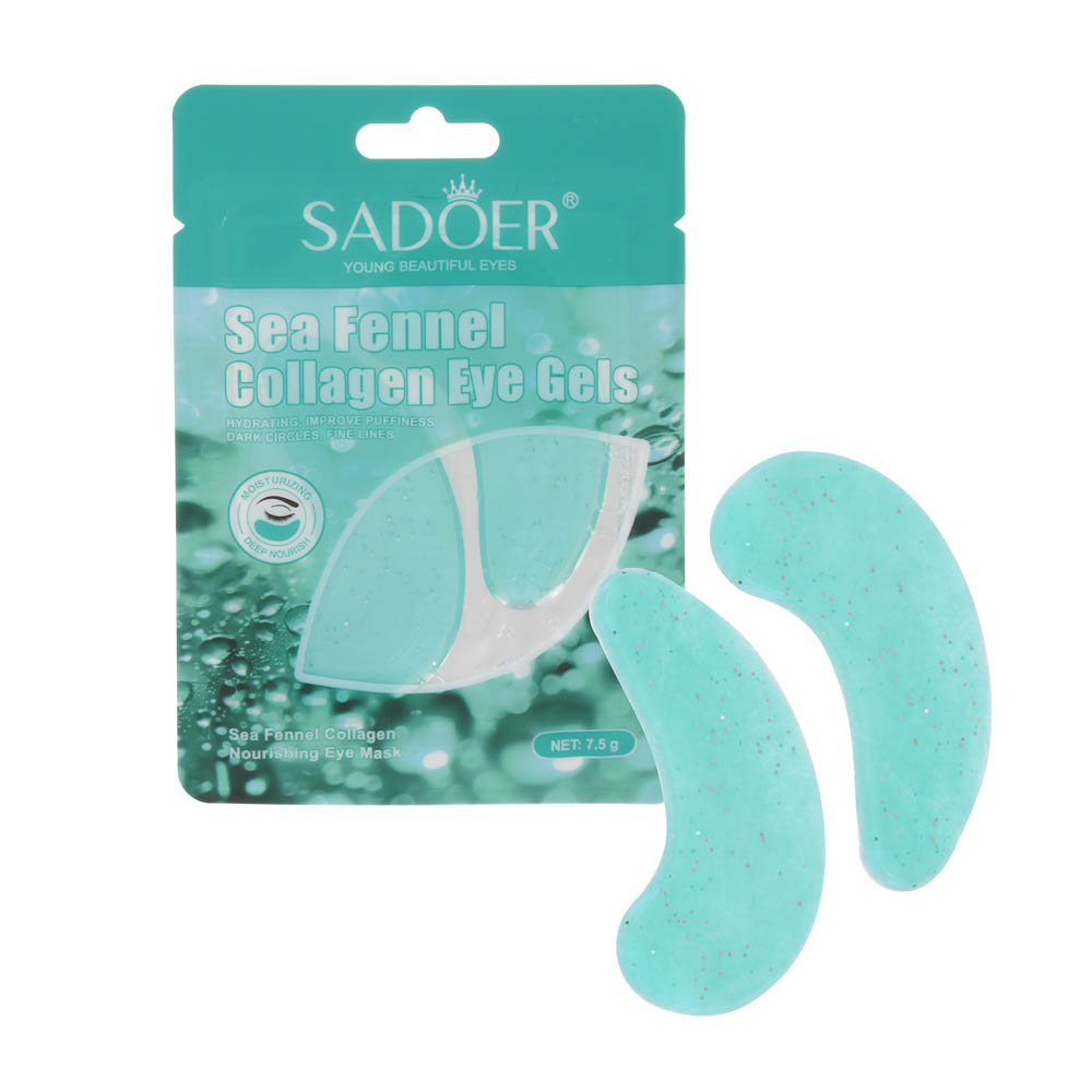 Патчи для глаз питательные с морским фенхелем тм Sadoer, 1 пара х 7,5гр, арт.№ 022-211