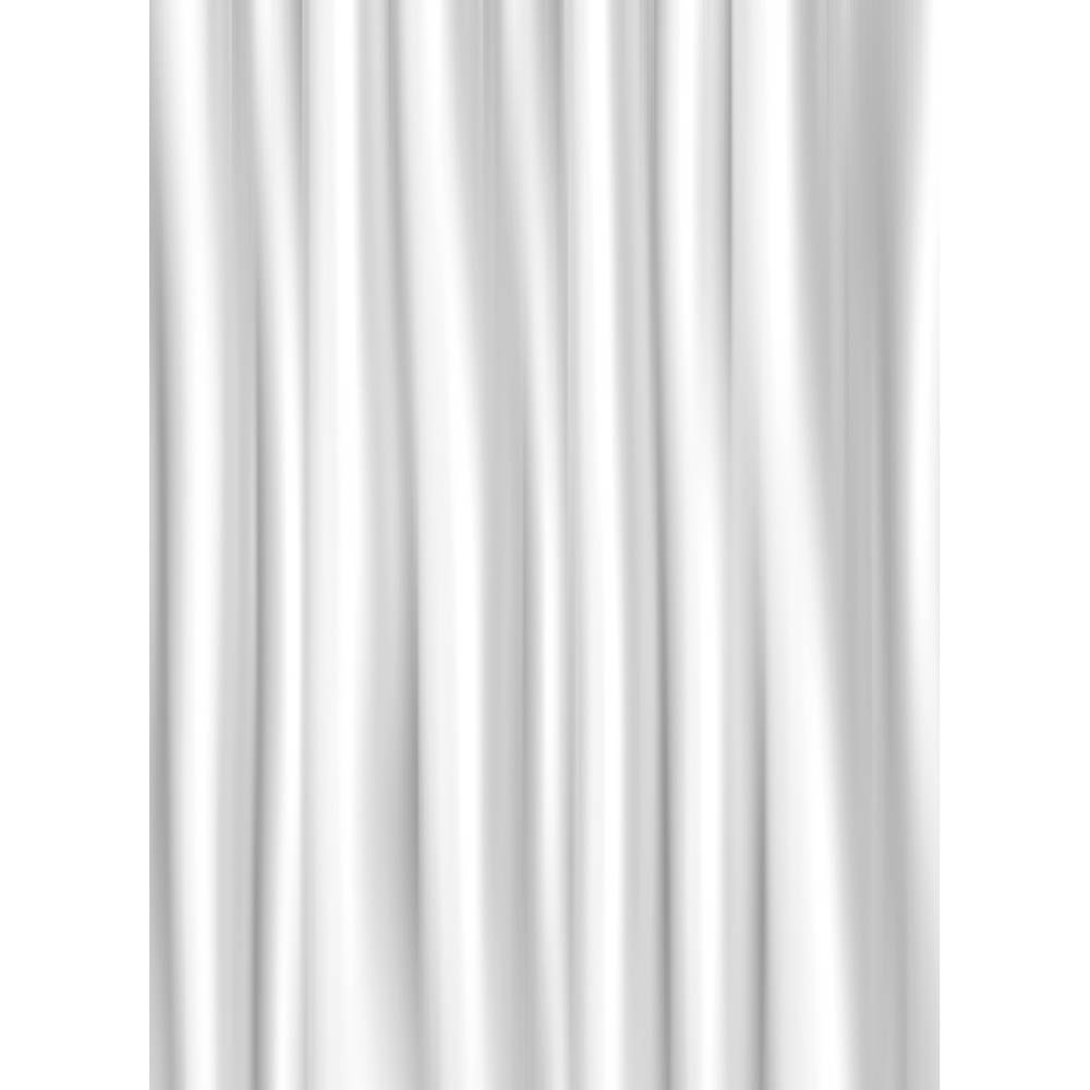 Штора "MIRAGE" для ванной комнаты, ЭВА+ПЭВД, 180х180 см, белая, арт.№ 461-663