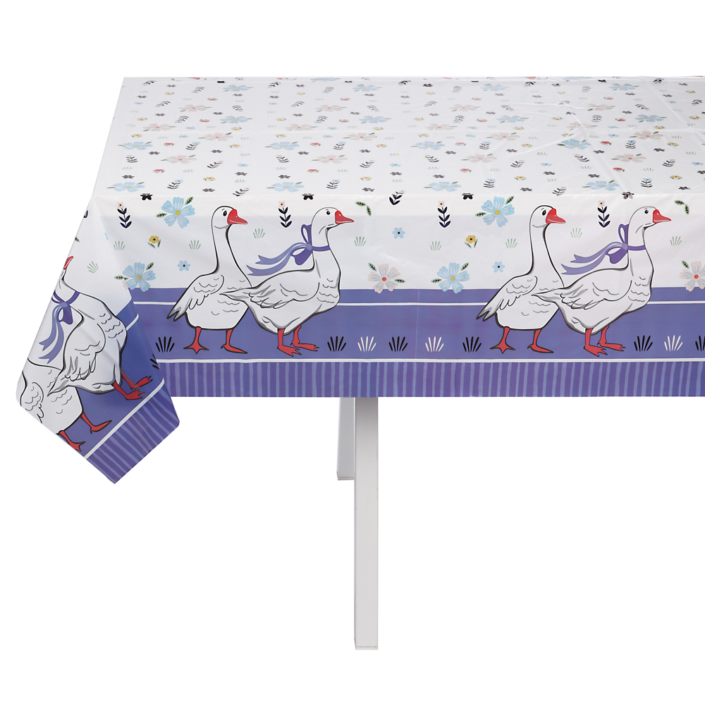 Скатерть Гуси-1, 120*180 см, арт.№ 530-412