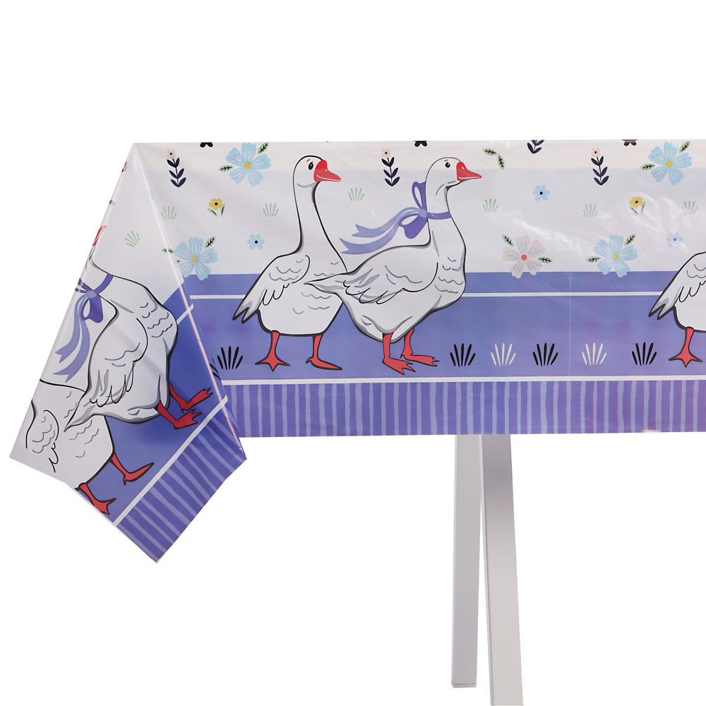 Скатерть Гуси-1, 120*180 см, арт.№ 530-412