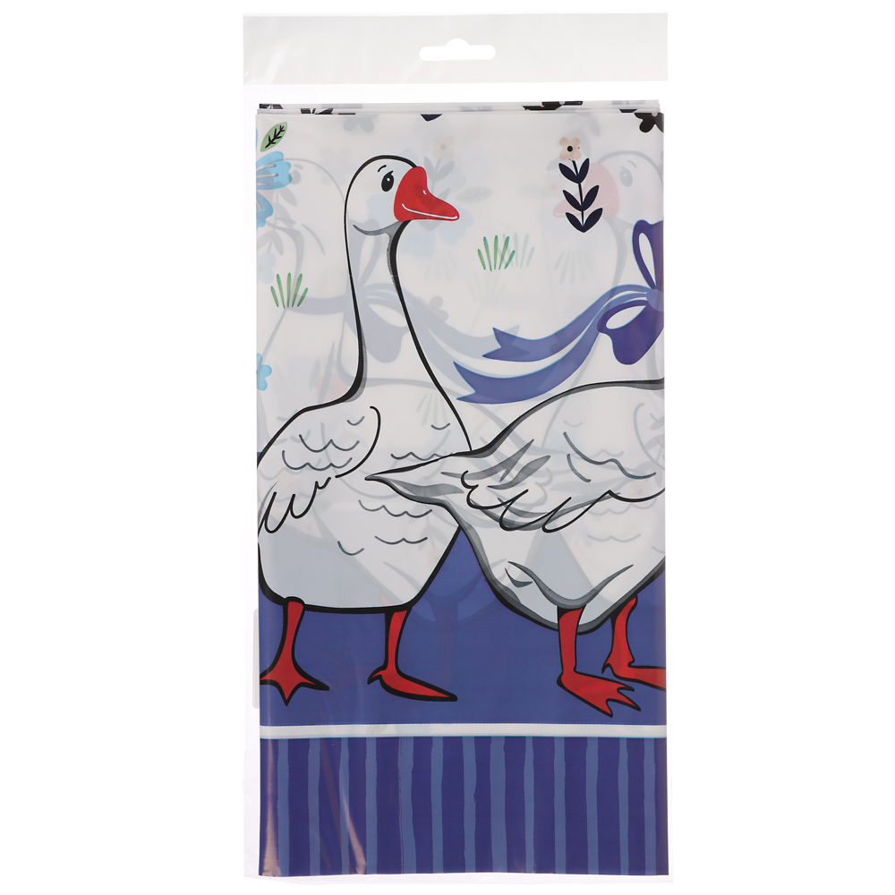 Скатерть Гуси-1, 120*180 см, арт.№ 530-412