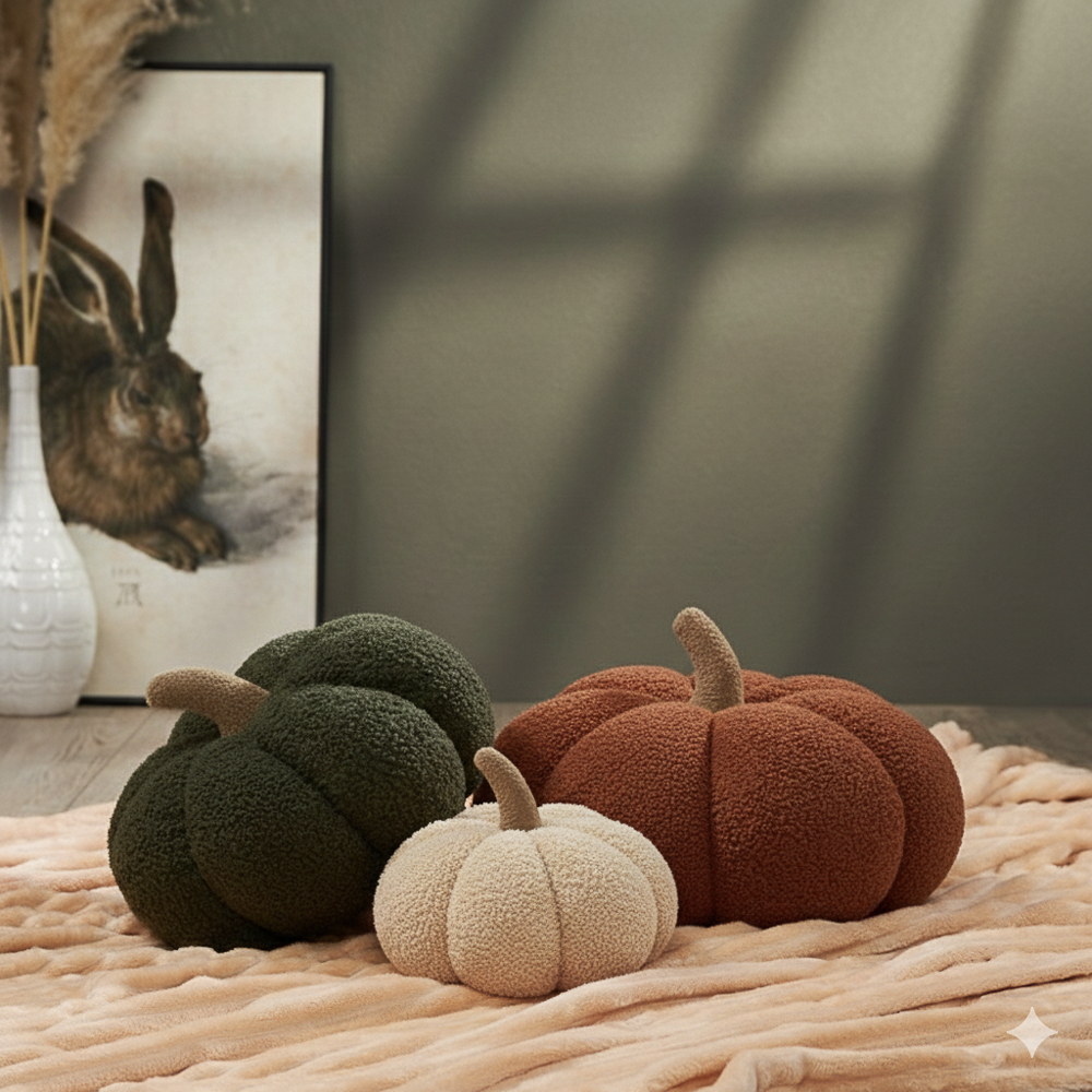 Подушка декоративная тм PROVANCE Сенса тыква, 100% полиэстер, 23см, арт.№ 486-241