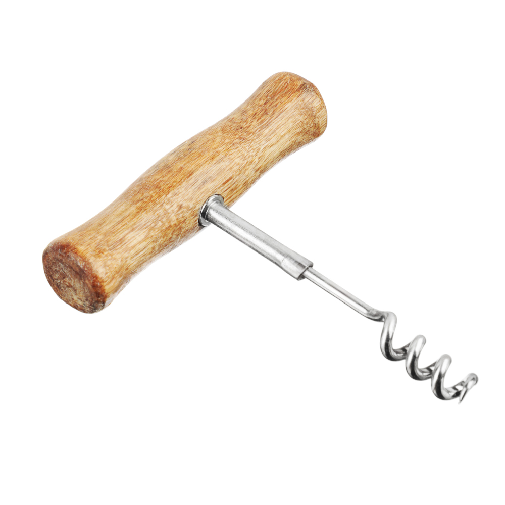 VETTA Штопор классический с деревянной ручкой 8х10см, железо, эвкалипт, арт.№ 882-448