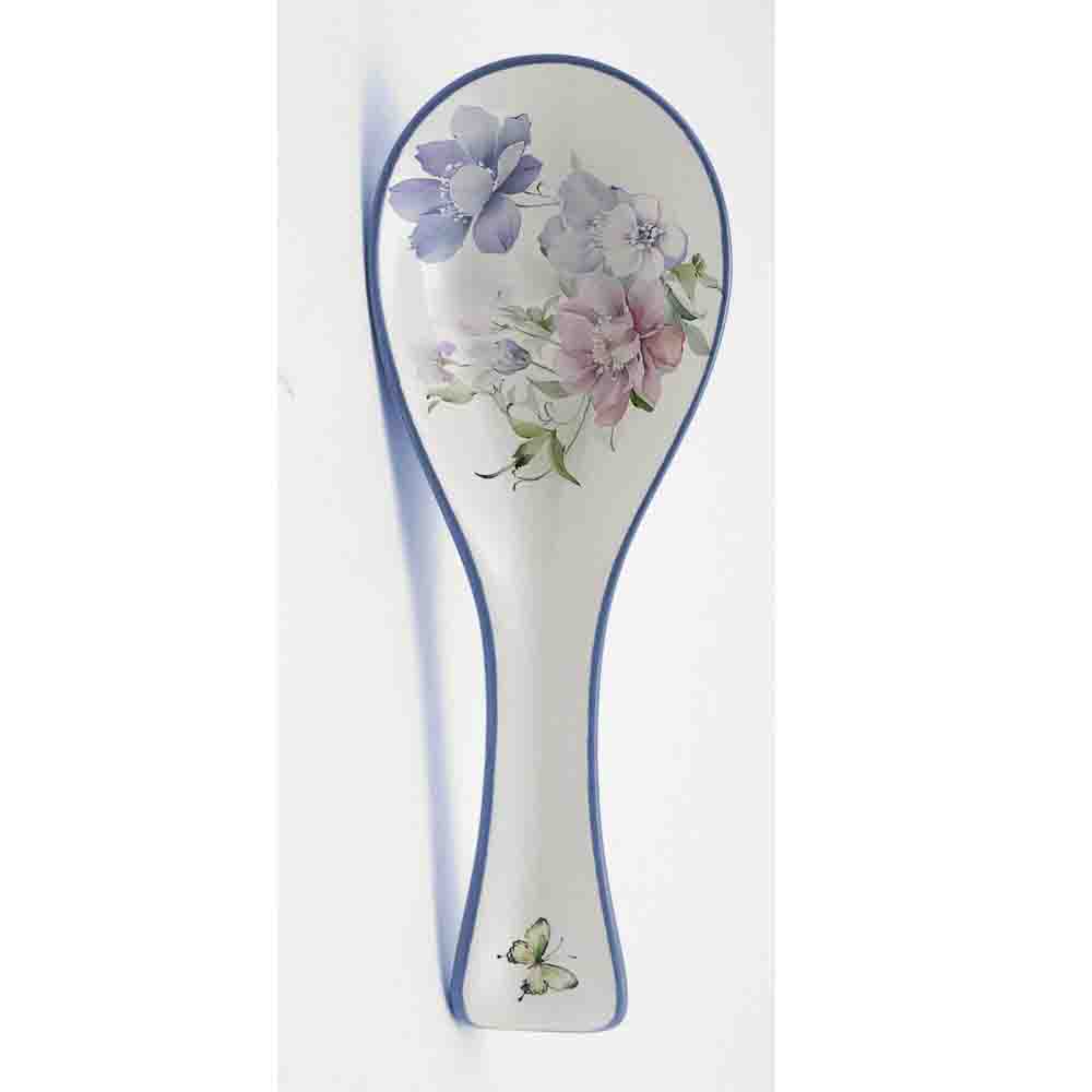 Подставка под ложку 24,7х9х2,5см, тм MILLIMI Гарден, керамика, арт.№ 824-296