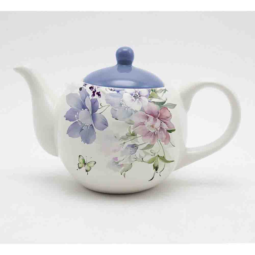 Чайник заварочный 900мл, тм MILLIMI Гарден, керамика, арт.№ 824-298