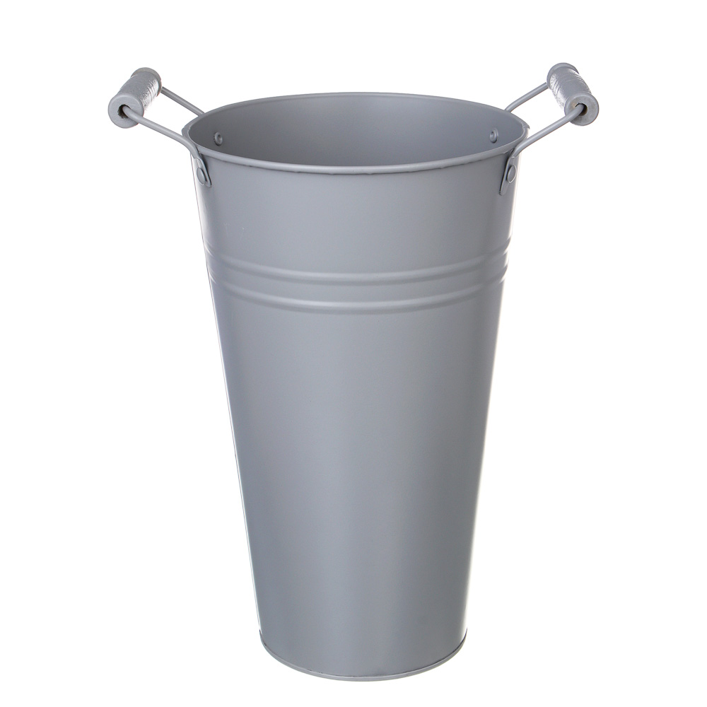 Кашпо для цветов, 15,5х22х27,5 см, металл, арт.№ 597-298