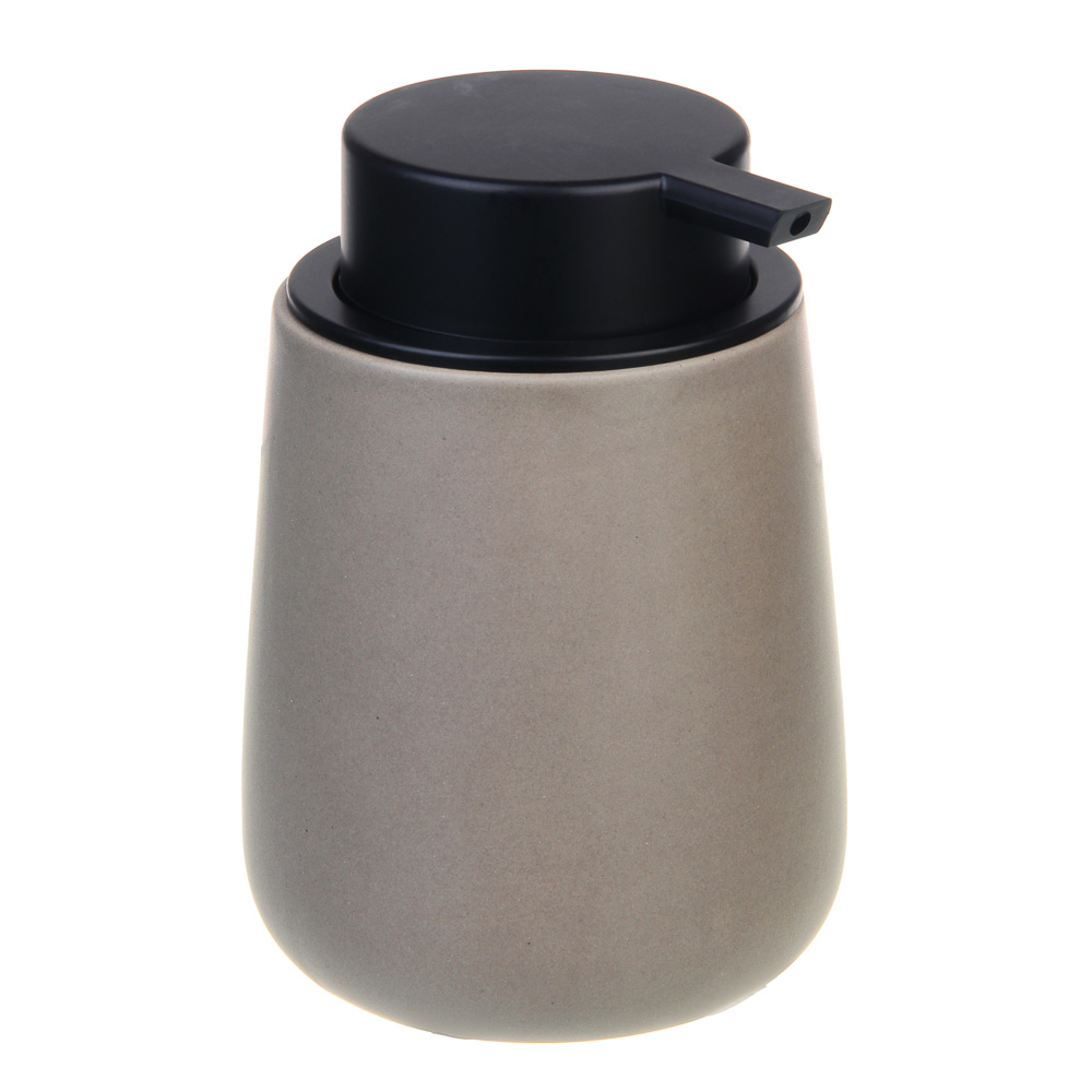 VETTA Дозатор для жидкого мыла, 320 мл, 13x9x9 см, керамика, "Космос", мокко, арт.№ 478-257