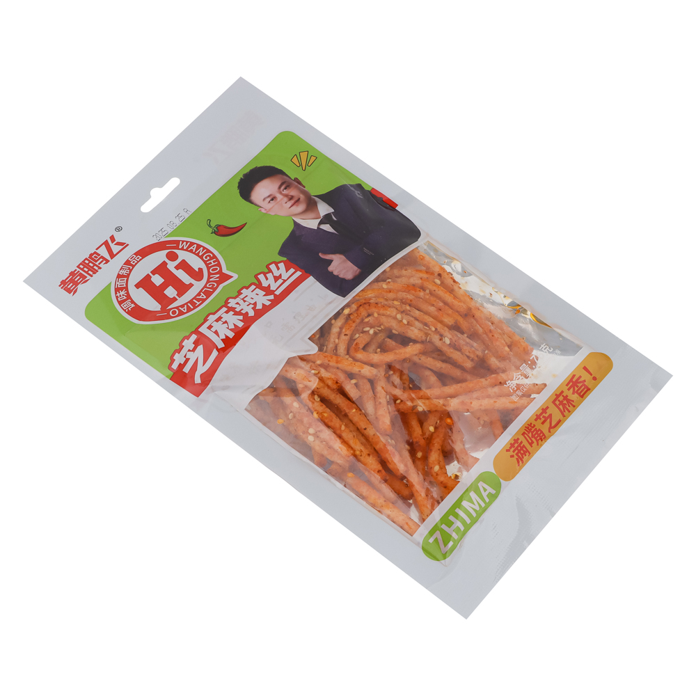 Закуска снековая острая паутинка  с кунжутом ZHIMA 76гр, арт.№ 347-499