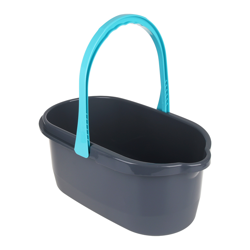 Ведро для мытья пола тм VETTA Хейз 10л, 45x26x18 см, пластик, арт.№ 407-132