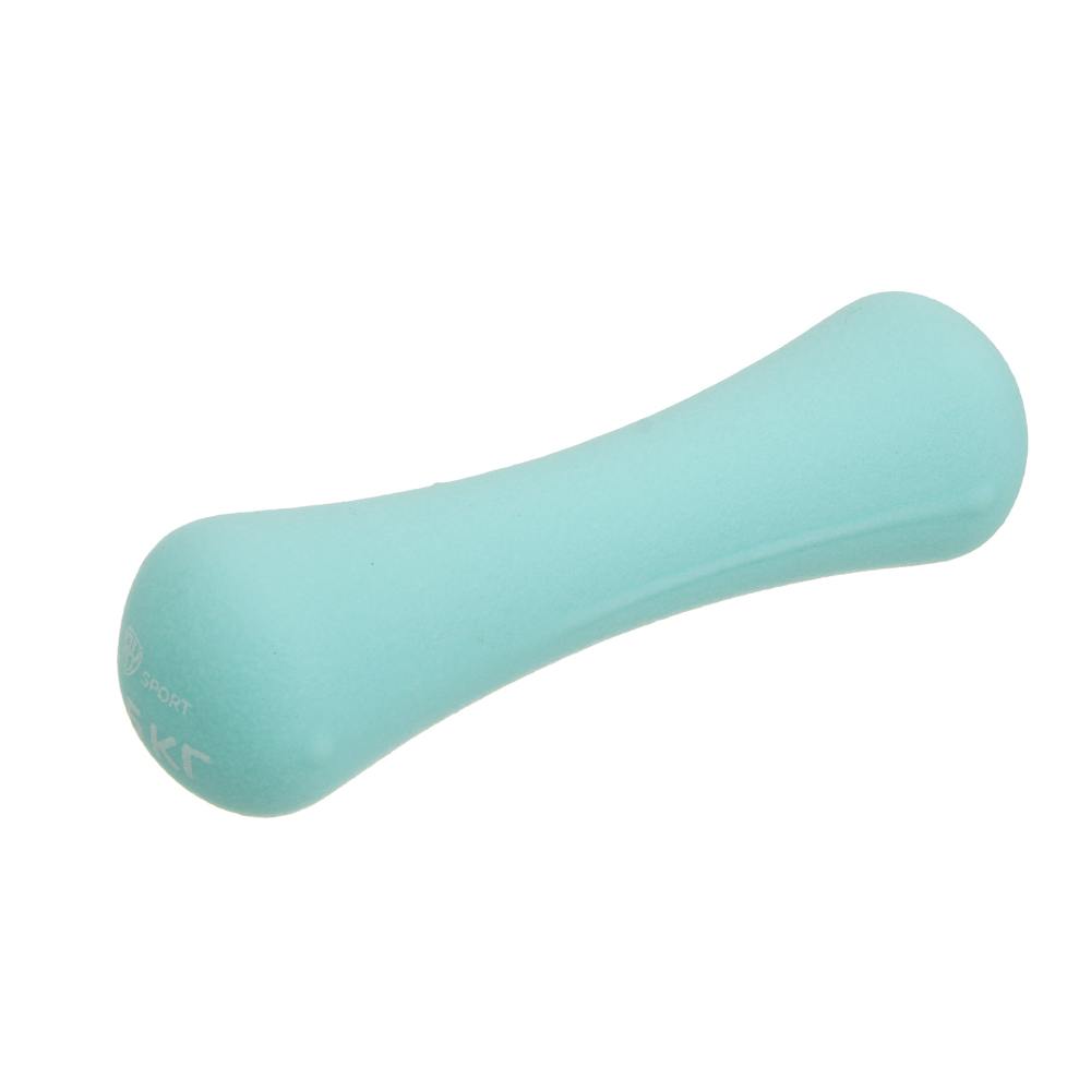 Гантель в форме кости с неорпеновым покрытием 0,5кг (+-100гр) тм BY SPORT, металл, арт.№ 089-036