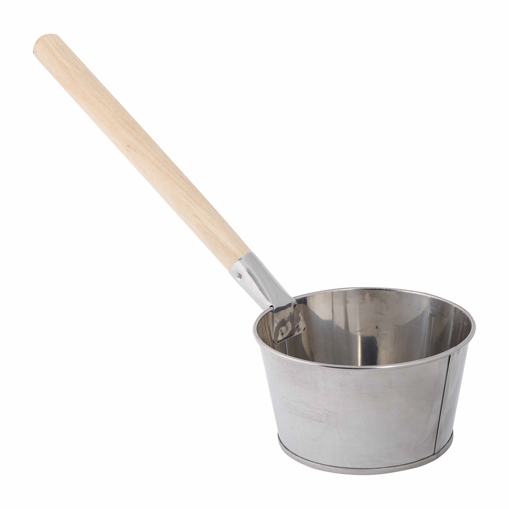 Ковш для бани, 1,5 л, нержавеющая сталь, арт.№ 364-284