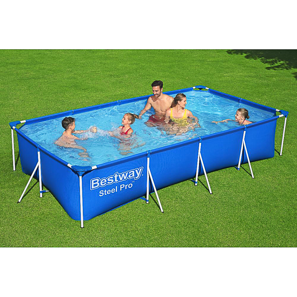 BESTWAY Прямоугольный бассейн, 400х211х81см, 5700л, 56424, арт.№ 107-244