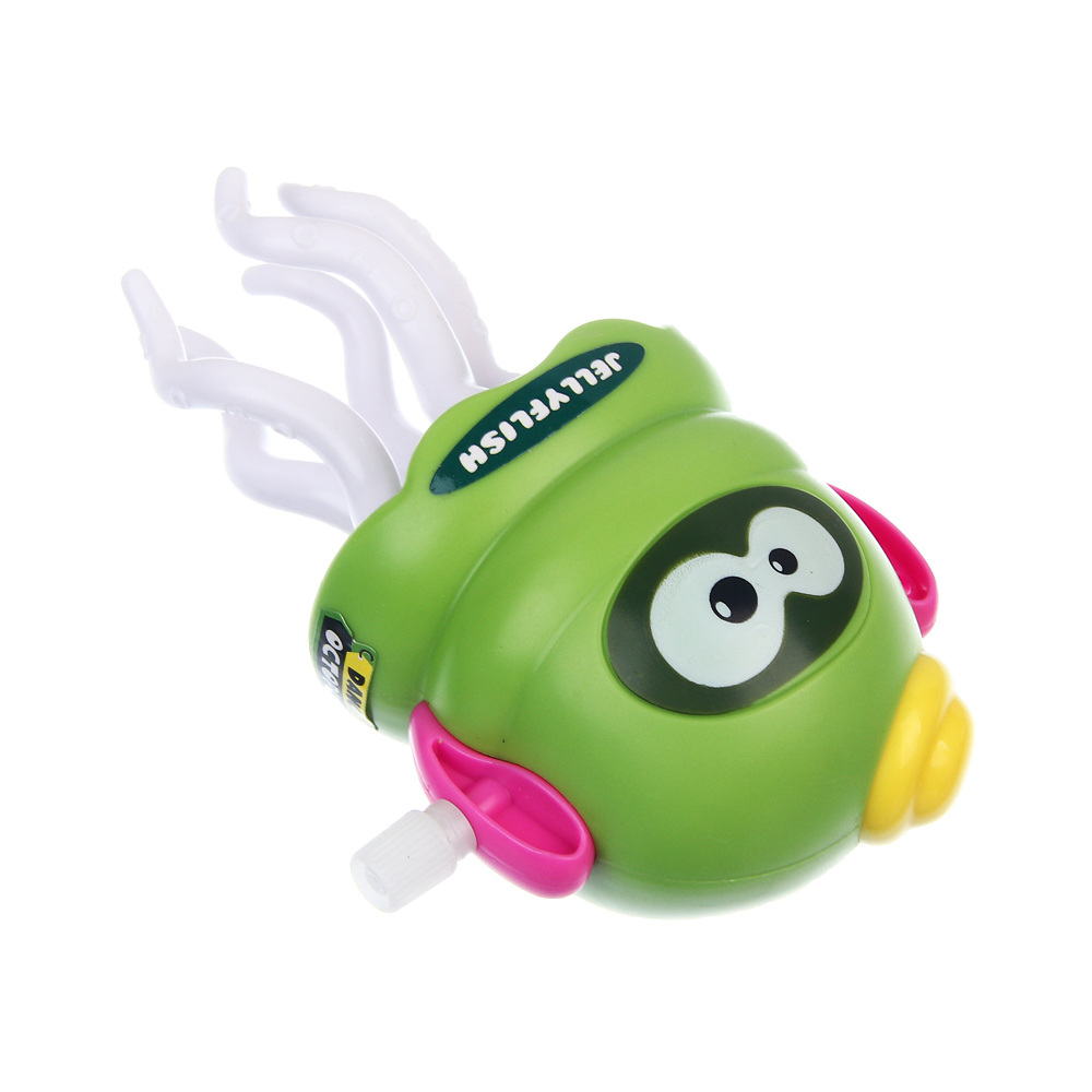 Заводная игрушка ИГРОЛЕНД "Веселая медуза", ABS, 9,5x5x5см, арт.№ 258-105