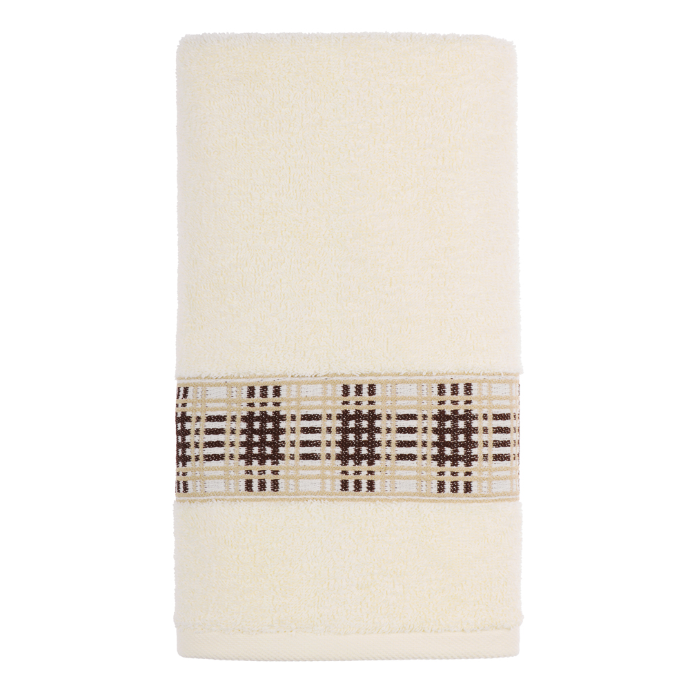 Комплект полотенец махровых 30х50 см, 50х90 см, 70х130 см PROVANCE Кантри, 100% хлопок, 480 г/м2, 2 цвета, арт.№ 484-172