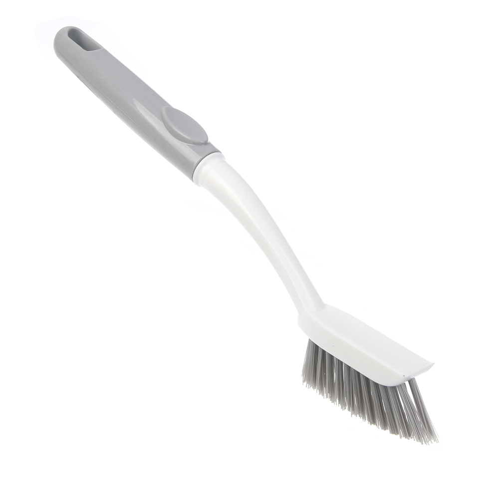 Щетка для труднодоступных мест, тм VETTA, 27 см, анатомич.ручка, полипропилен, полиэтилентерефталат, арт.№ 441-290