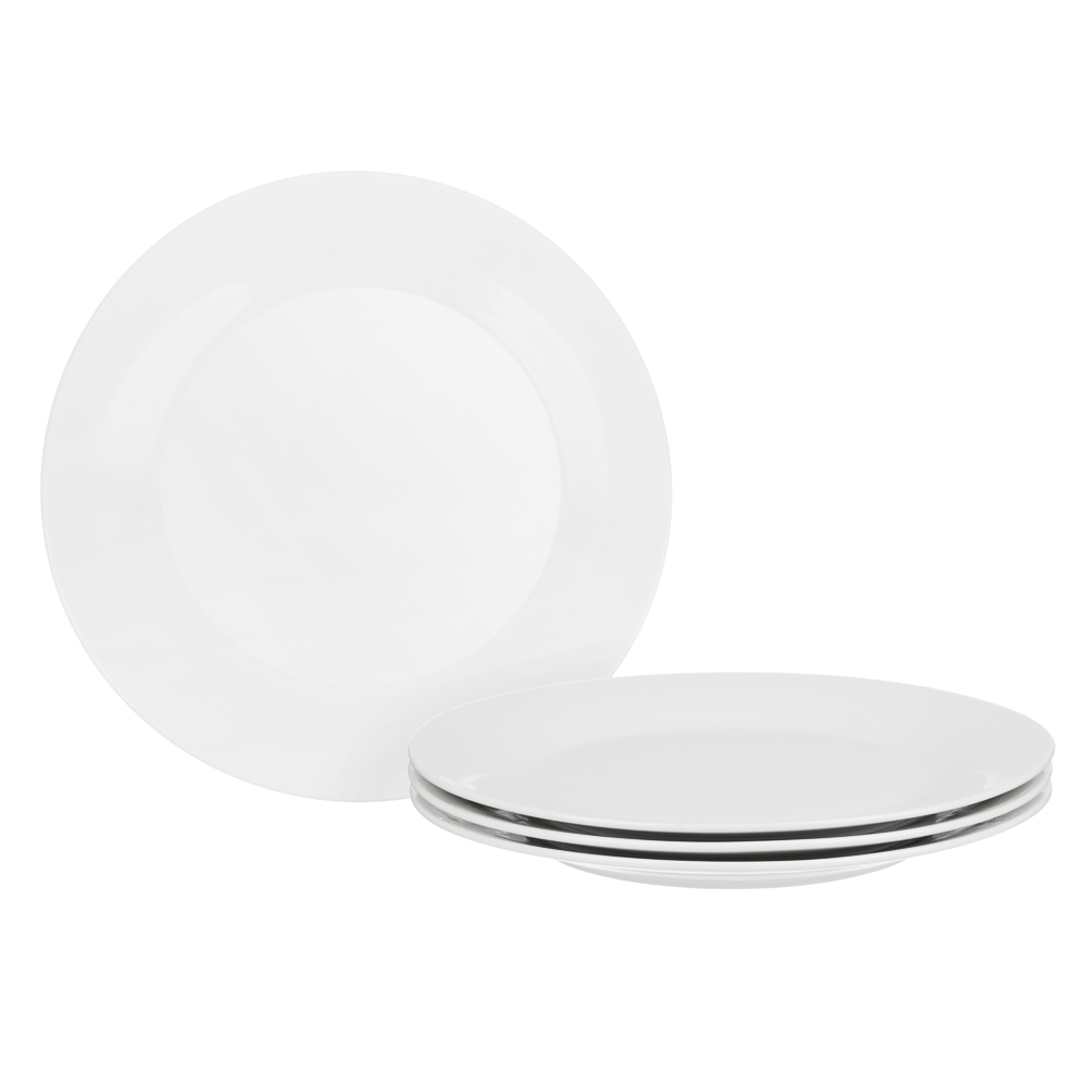 Набор столовой посуды 16 предметов MILLIMI Сонет, 4 тарелки 26 см, 4 тарелки 22 см, 4 салатника 15 см, 4 кружки 350 мл, фарфор, арт.№ 816-036