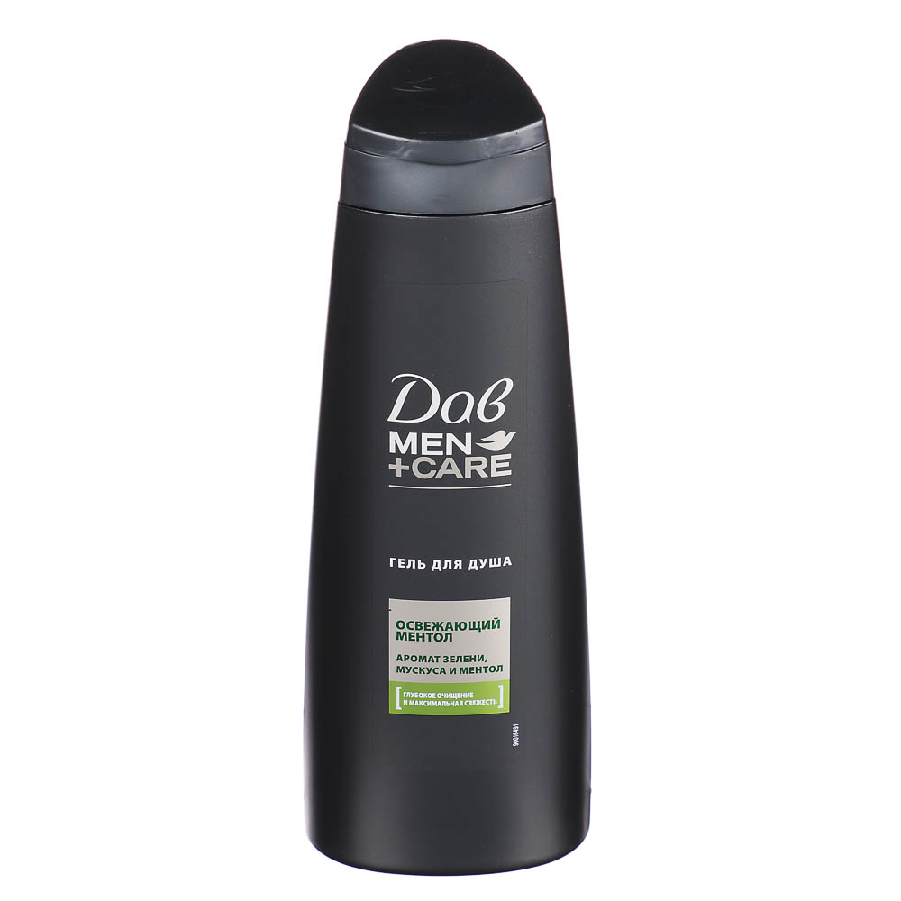 Гель для душа мужской ДАВ MEN+CARE Освежающий ментол, 225мл, арт.№ 495-018