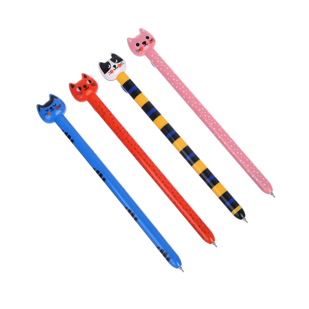 Авторучка гелевая синяя "Тяни за хвостик" интерактивная, 4 вида, шоу-бокс, арт.№ 591-331