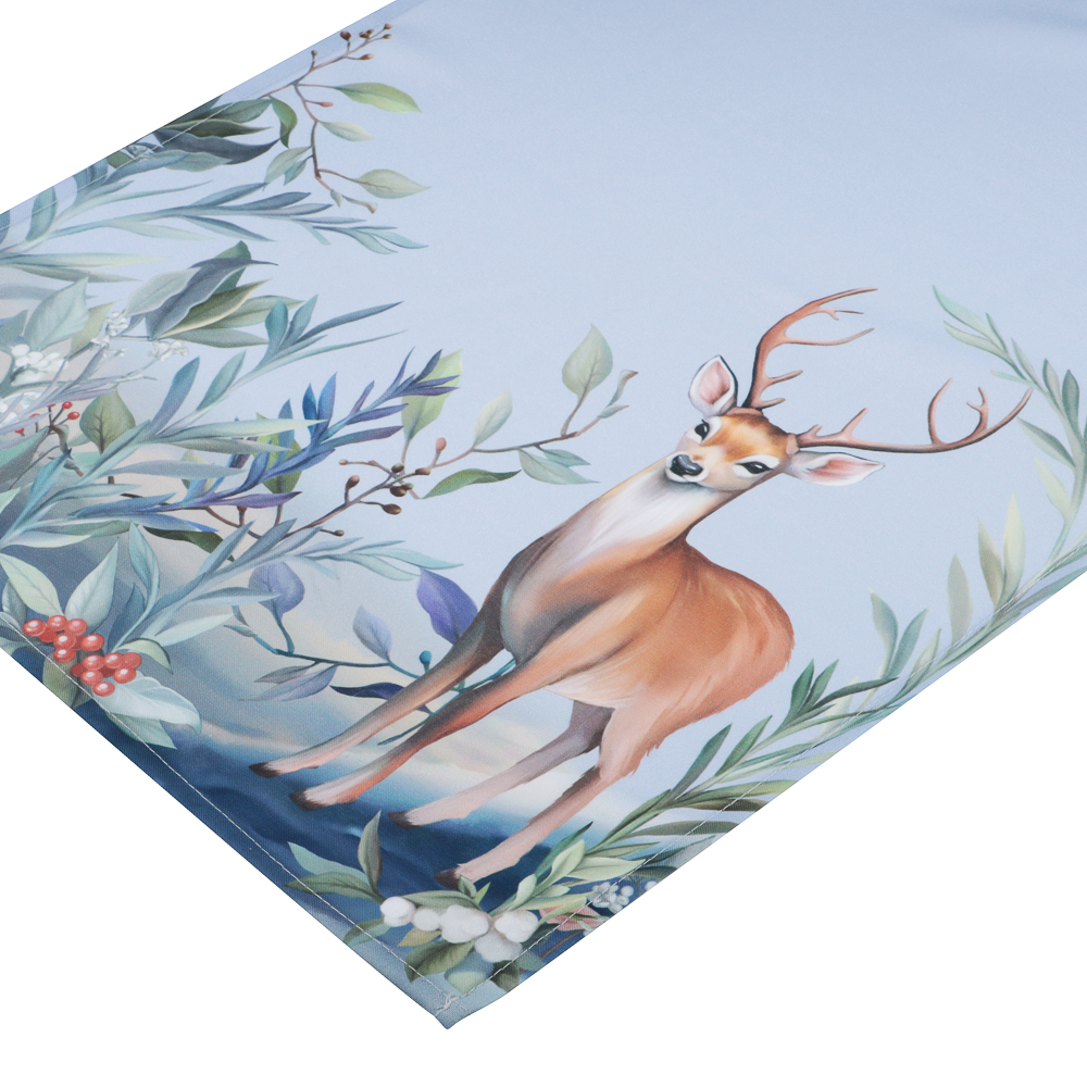 PROVANCE Нордик Дорожка текстильная для сервировки стола, 40х140см, 100% полиэстер, олень, арт.№ 492-281