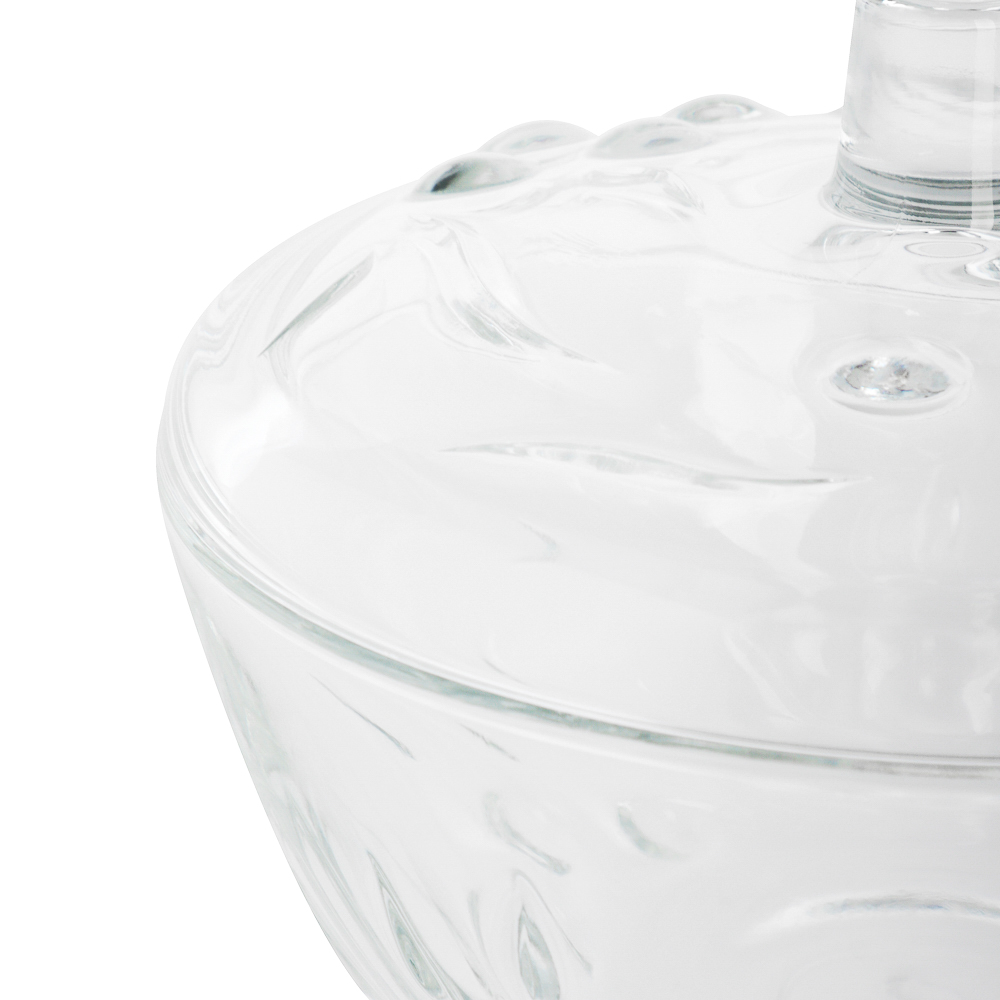 PASABAHCE Перла Сахарница с крышкой 140мм 500мл, стекло, арт.№ 877-780