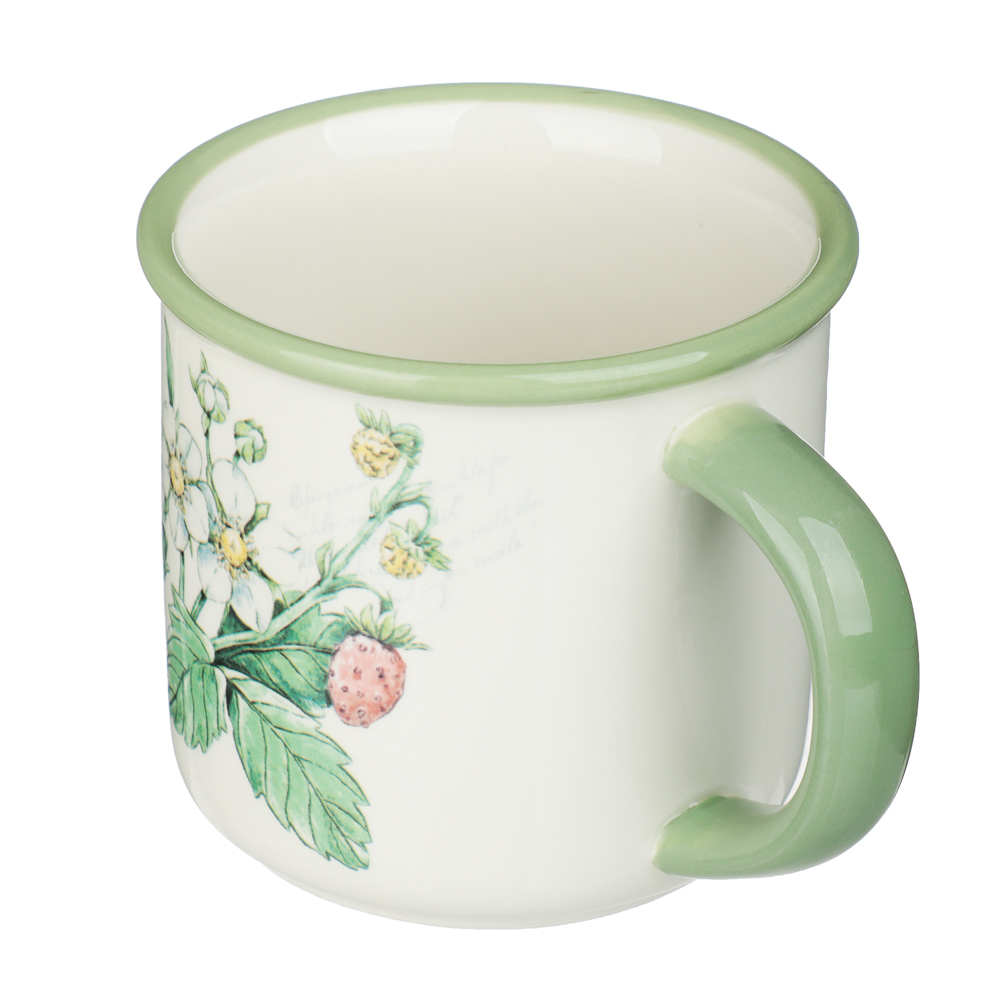 MILLIMI Земляника Кружка, 400мл, керамика, арт.№ 824-196