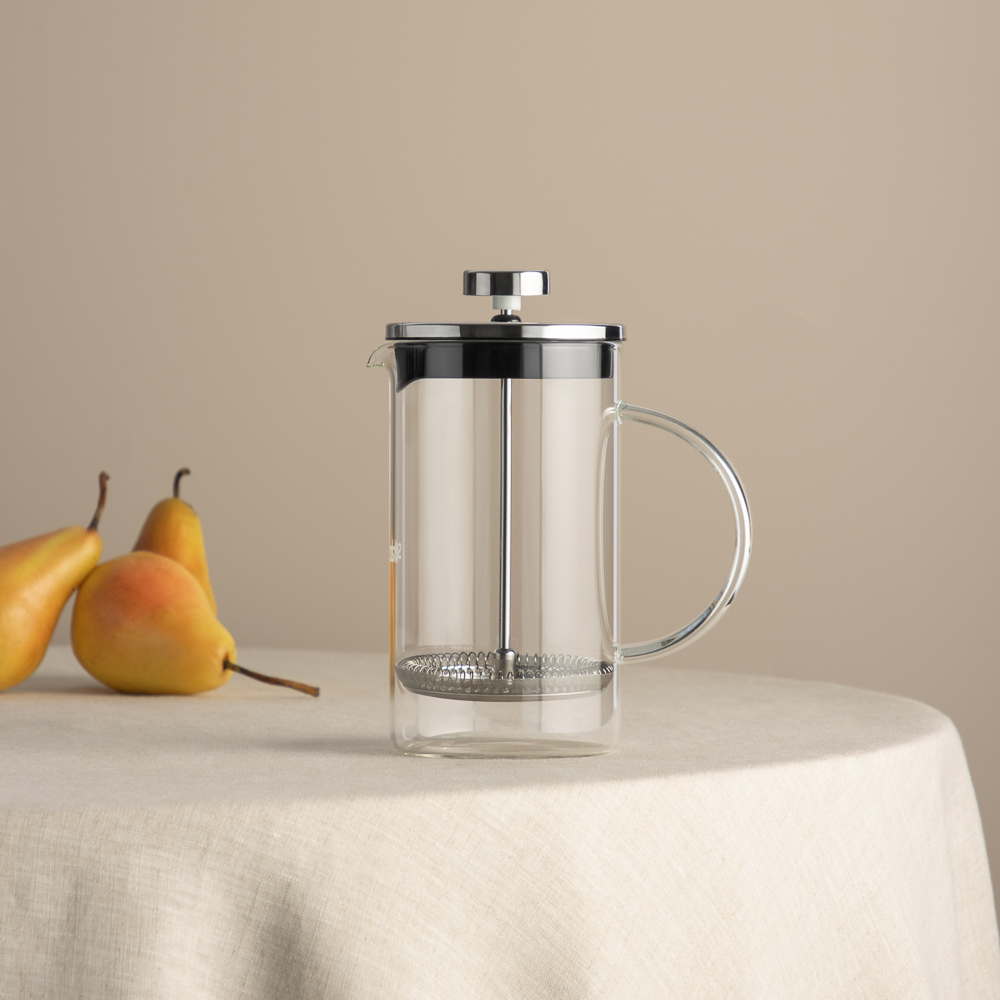 SATOSHI Тэмму Френч-пресс 600мл, жаропрочное стекло, арт.№ 850-185