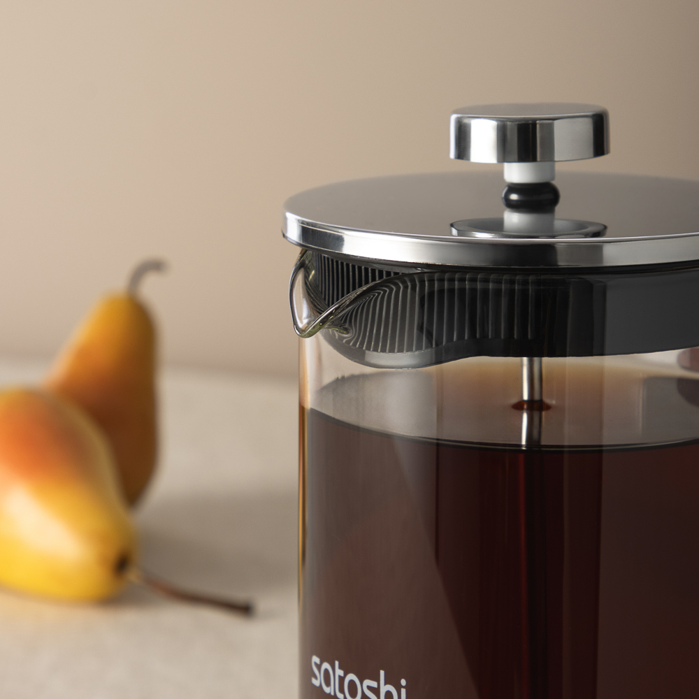 SATOSHI Тэмму Френч-пресс 800мл, жаропрочное стекло, арт.№ 850-186