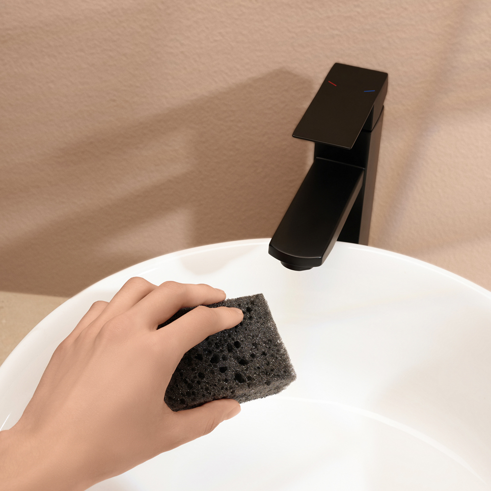 Набор губок для мытья посуды "Гармония черного" 9,8x6,6x3,0см, 10шт, арт.№ 441-268