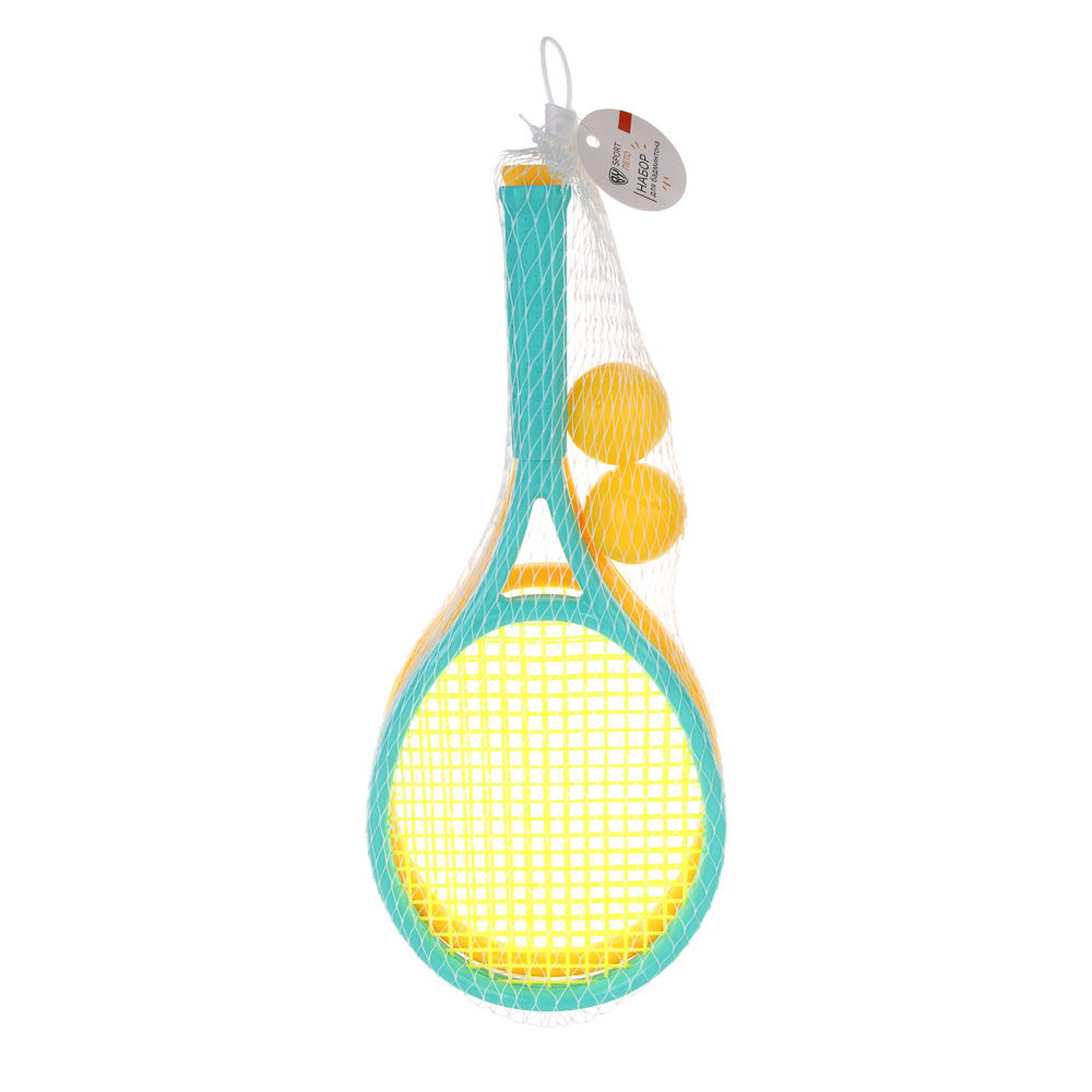 Набор для бадминтона для детей, тм BY SPORT, 2 ракетки, 2 мяча, в сетке, пластик, полиэстер, арт.№ 136-008