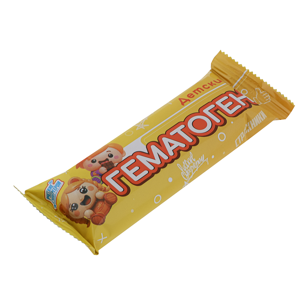 BY Русские Супергерои Гематоген детский, 40г, арт.№ 015-244