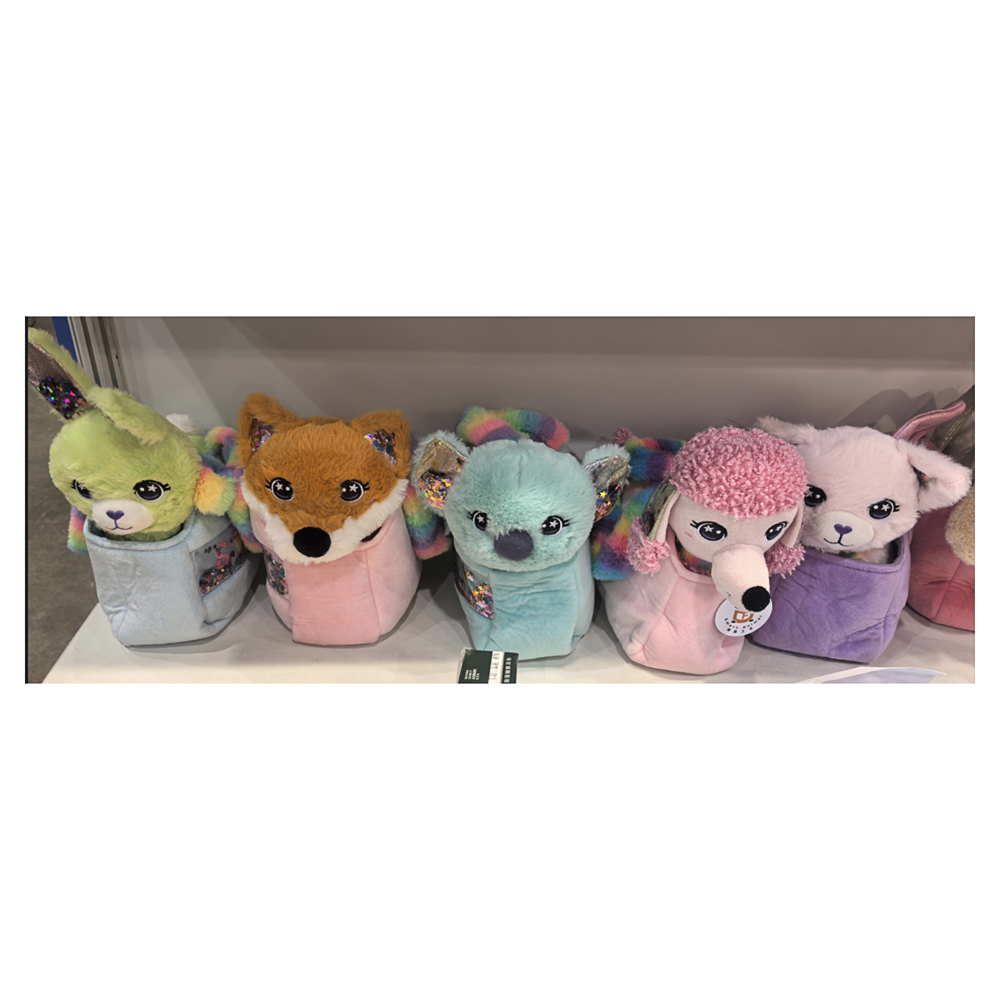 Питомец в сумке "Плюшик", полиэстер, Н28, тм ИГРОЛЕНД, 3+, арт.№ 264-586