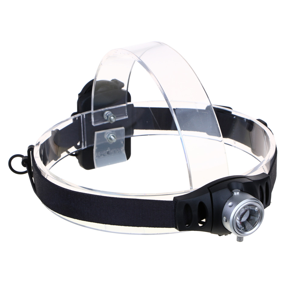 ЕРМАК Фонарь налобный, 1 XPE LED, с фокусировкой, 3хААА, 2 режима, пластик, арт.№ 221-025