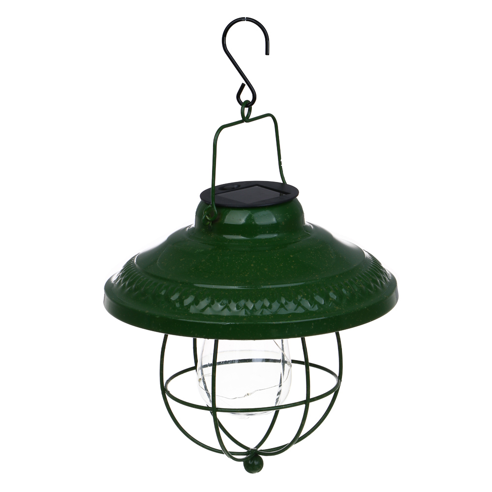 Фонарь с подвесом на солнечной батарее 19x19см INBLOOM, 5 LED, свечение шампань, 1.2V AAA 300mAh Ni-Cd, металл, арт.№ 483-032