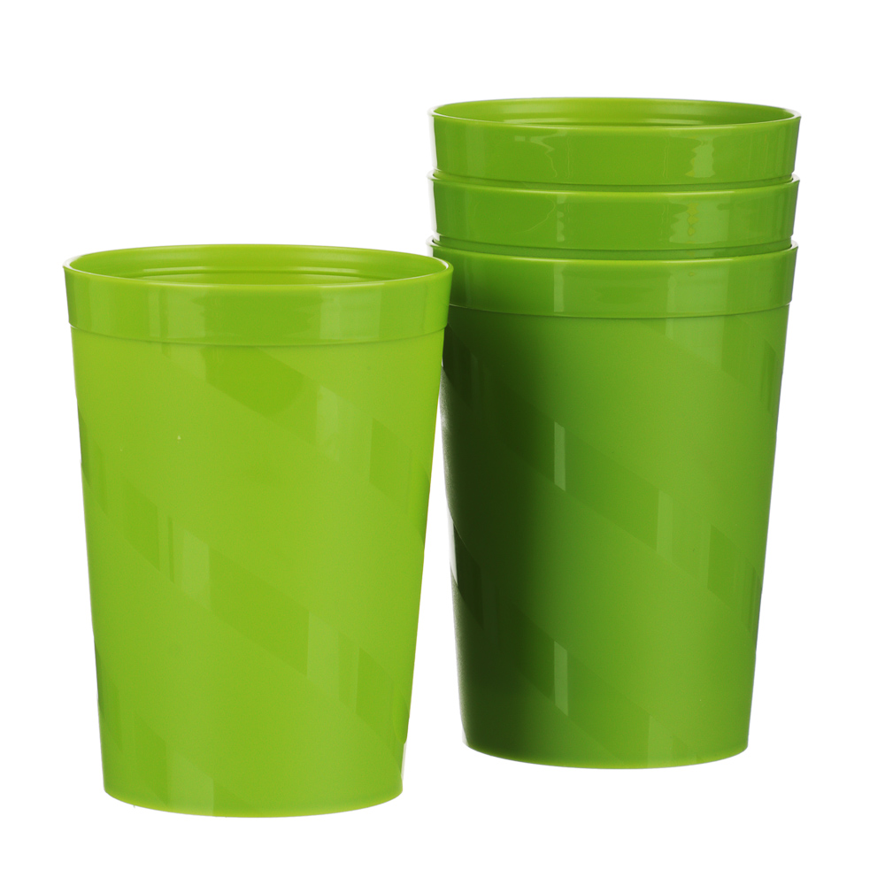 Набор посуды: кувшин 2л Practic с крышкой + стаканы 4шт 0,25л, пластик, арт.№ 861-483