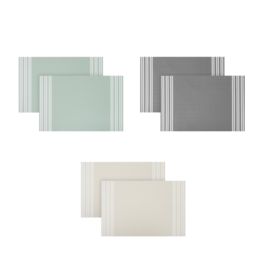 Набор салфеток сервировочных ПВХ, 2шт, 30x45см, "Фоджа", арт.№ 890-386