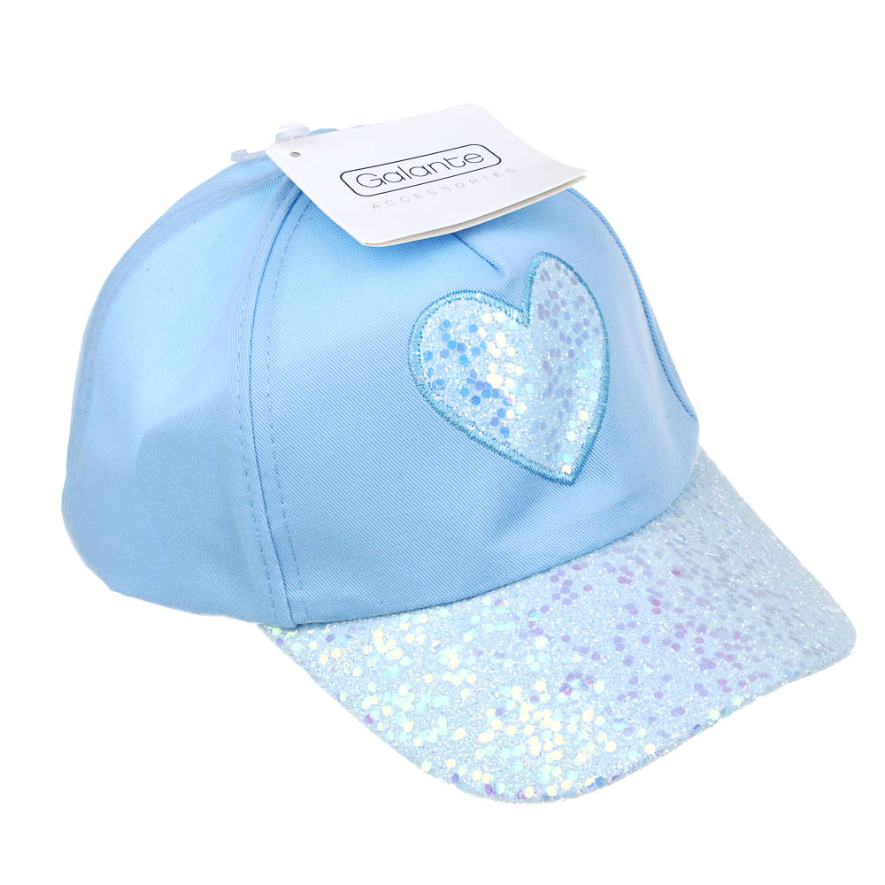 GALANTE Кепка детская, р.52, 30% хлопок, 70% полиэстер, 4 цвета, ВЛ25-01, арт.№ 314-900