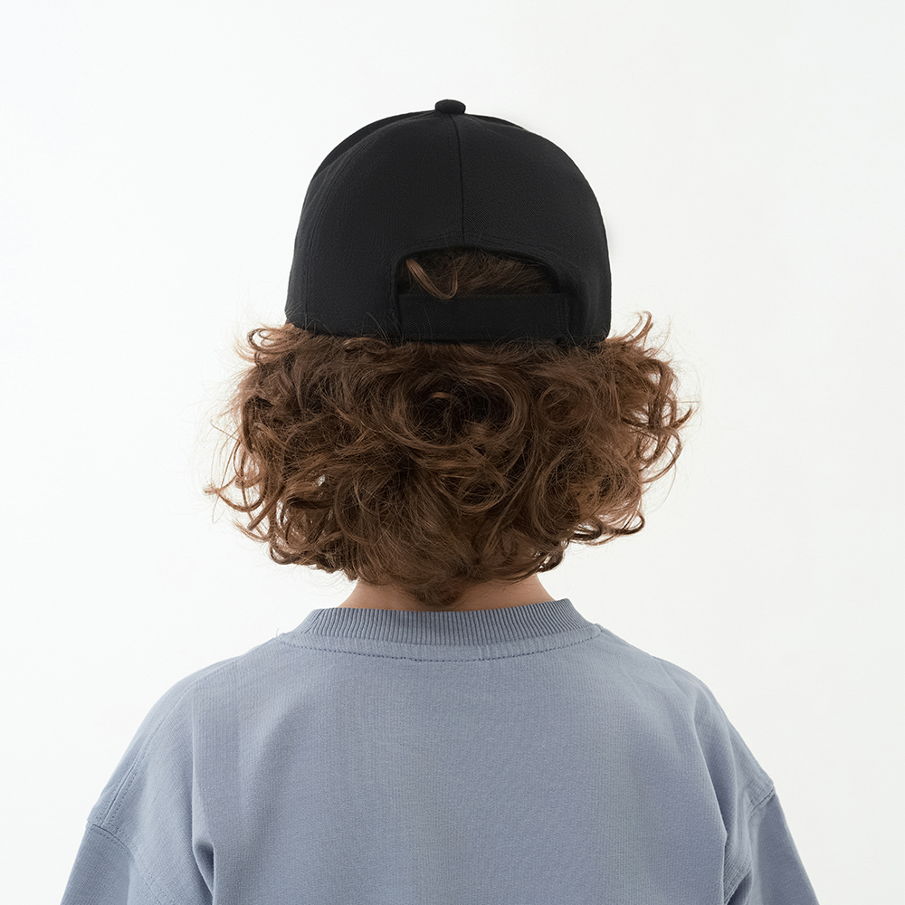 GALANTE Кепка детская, р.52, 30% хлопок, 70% полиэстер, черный, ВЛ25-02, #1, арт.№ 314-901