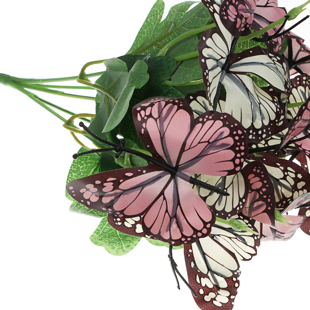 Букет искусственный тм LADECOR бабочки, 28 см, арт.№ 426-020