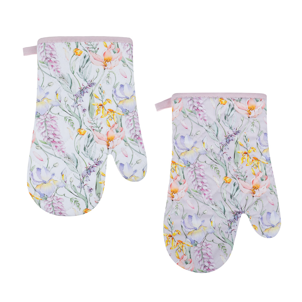 PROVANCE Ботаника Прихватка-варежка 18х28см, 100% хлопок, 2 дизайна, арт.№ 488-189