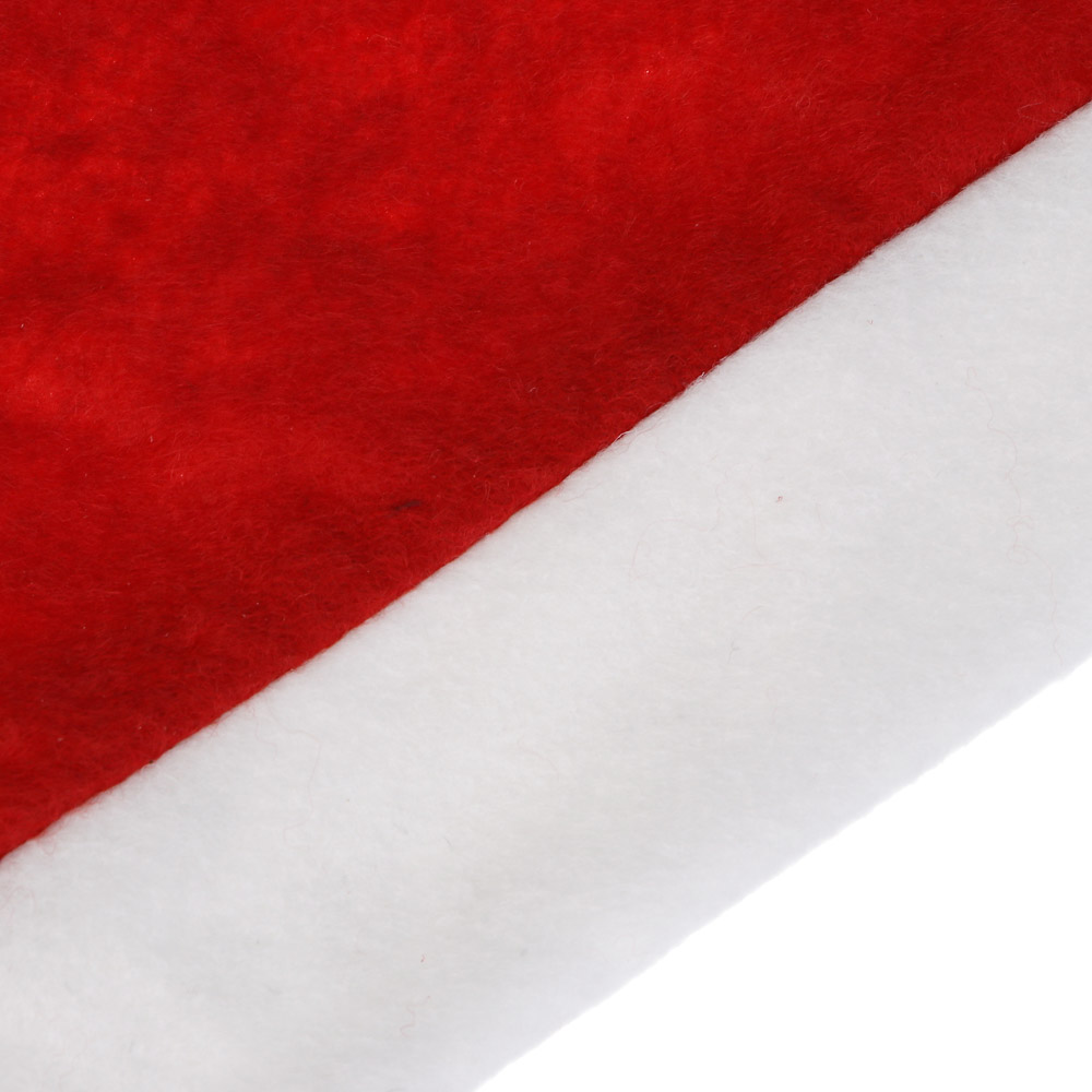 СНОУ БУМ Колпак новогодний, 28x36см, полиэстер, красный, арт.№ 388-076