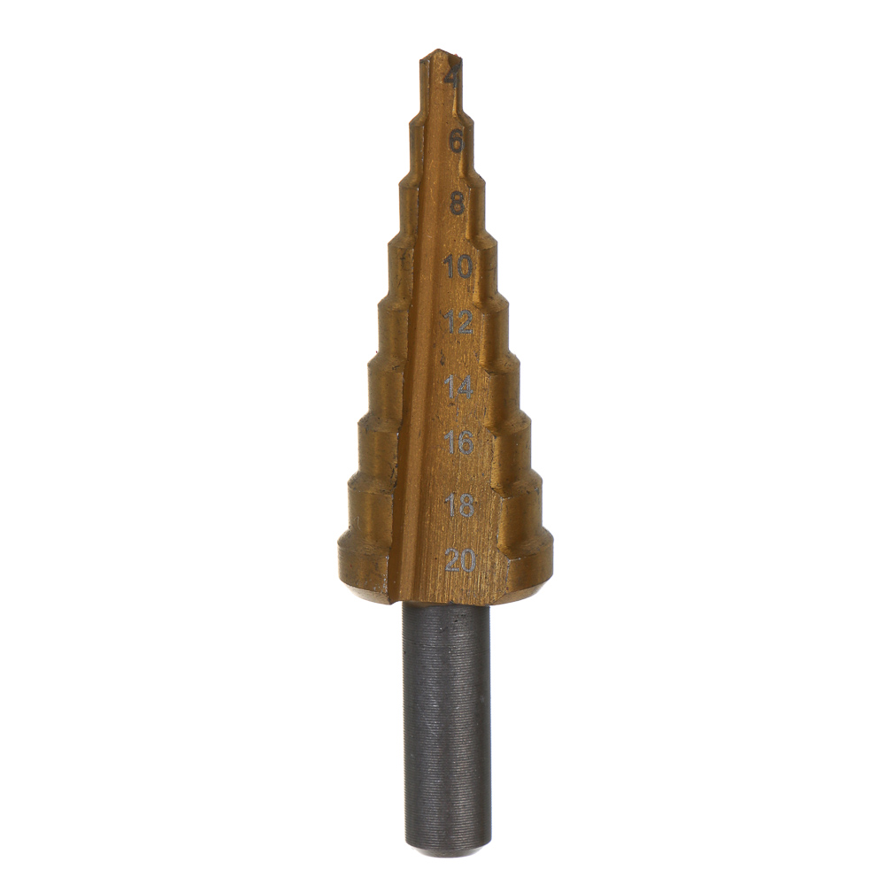 РОКОТ Сверло ступенчатое 4-20мм, 9 ступеней, HSS, арт.№ 604-064