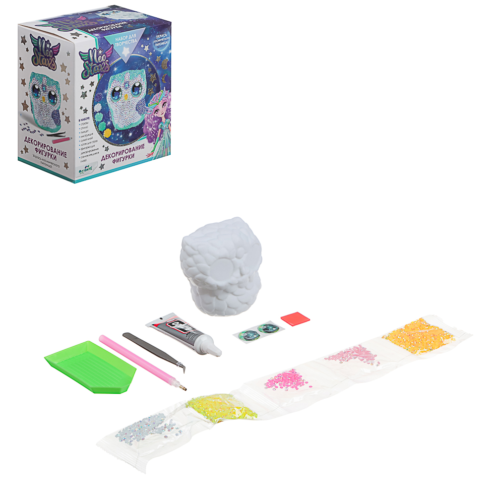 Neo Stars Набор для творчества, Фигурка для декорирования стразами, 11,5x8x13 см, арт.№ 285-239