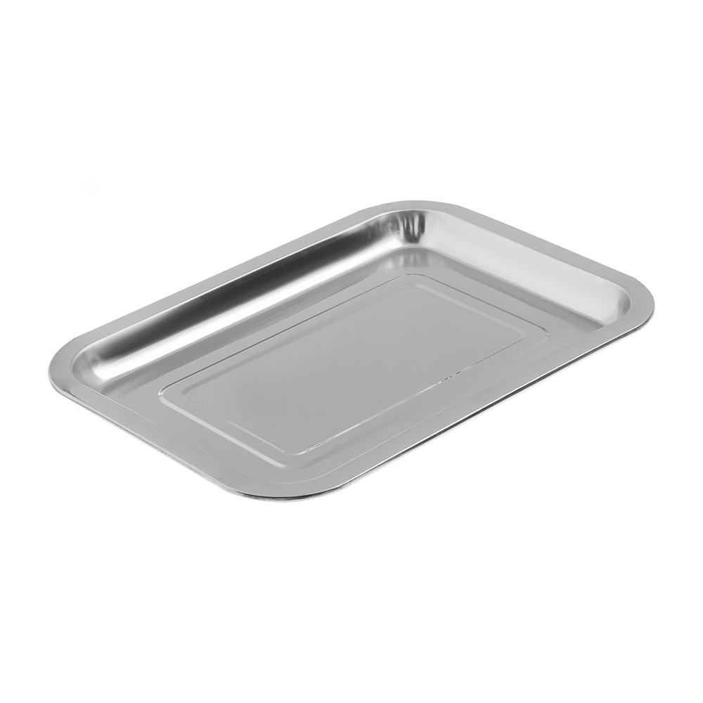 Поддон-испаритель для соляного брикета, нержавеющая сталь, 27х20см, арт.№ 364-286