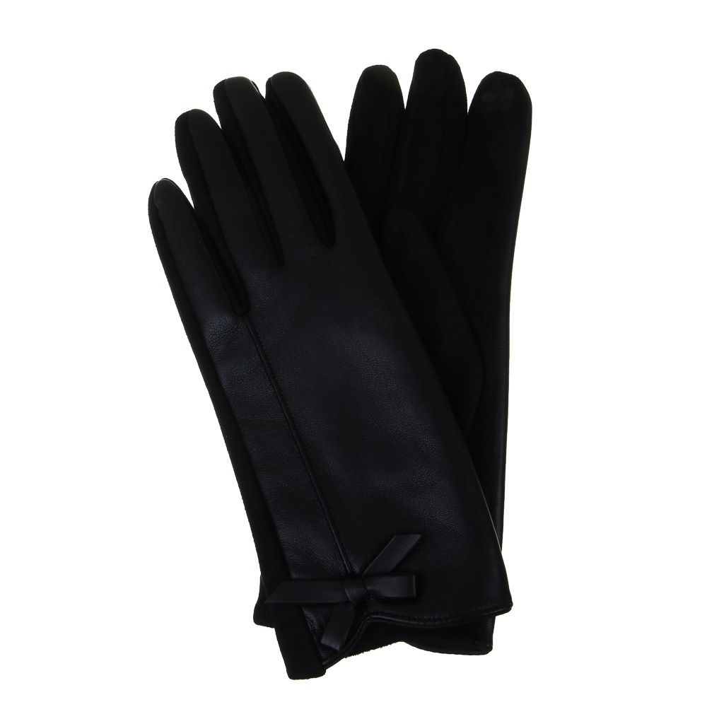 GALANTE Перчатки женские контактные, р.18-20, 100% полиуретан, черные, ОЗ25-10, арт.№ 363-426