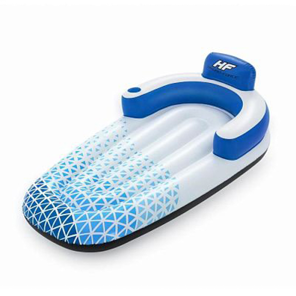 BESTWAY Надувной шезлонг «INDIGO WAVE», 191x107см, 43533, арт.№ 036-104