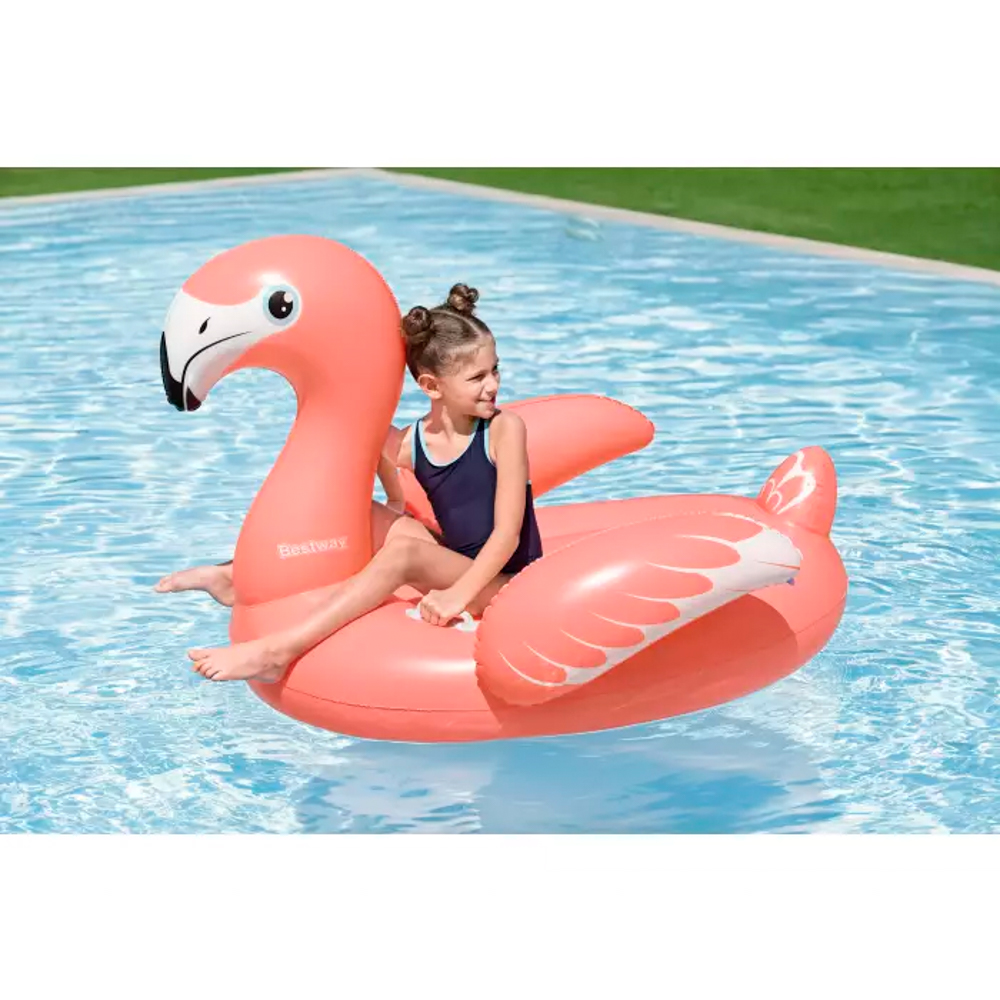 Плотик тм BESTWAY "FANCY FLAMINGO", 138x107 см, от 3 лет, 41525, арт.№ 042-057