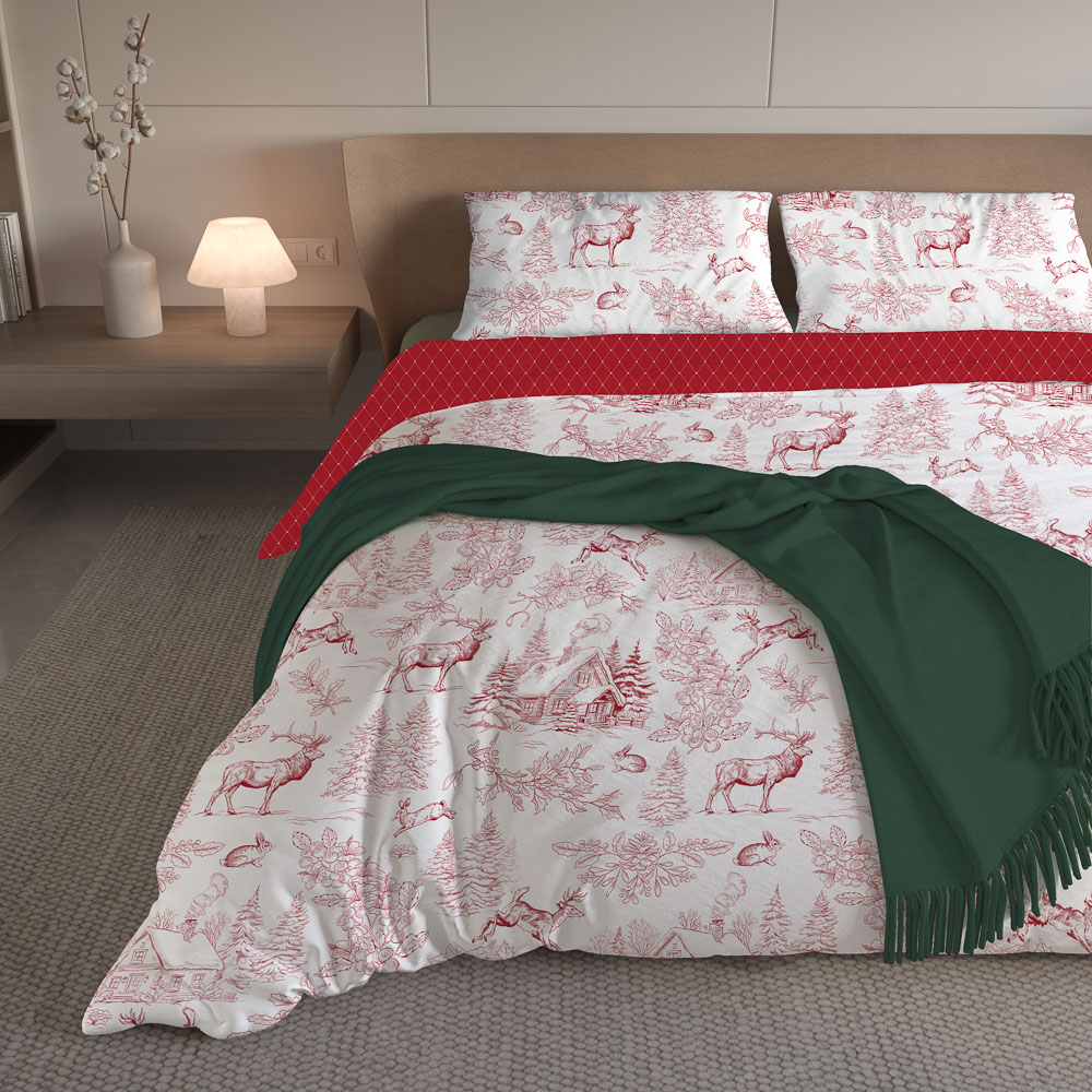 Комплект постельного белья (4 предмета) тм PROVANCE Берривуд, евро, макосатин, 100% полиэстер, арт.№ 492-345