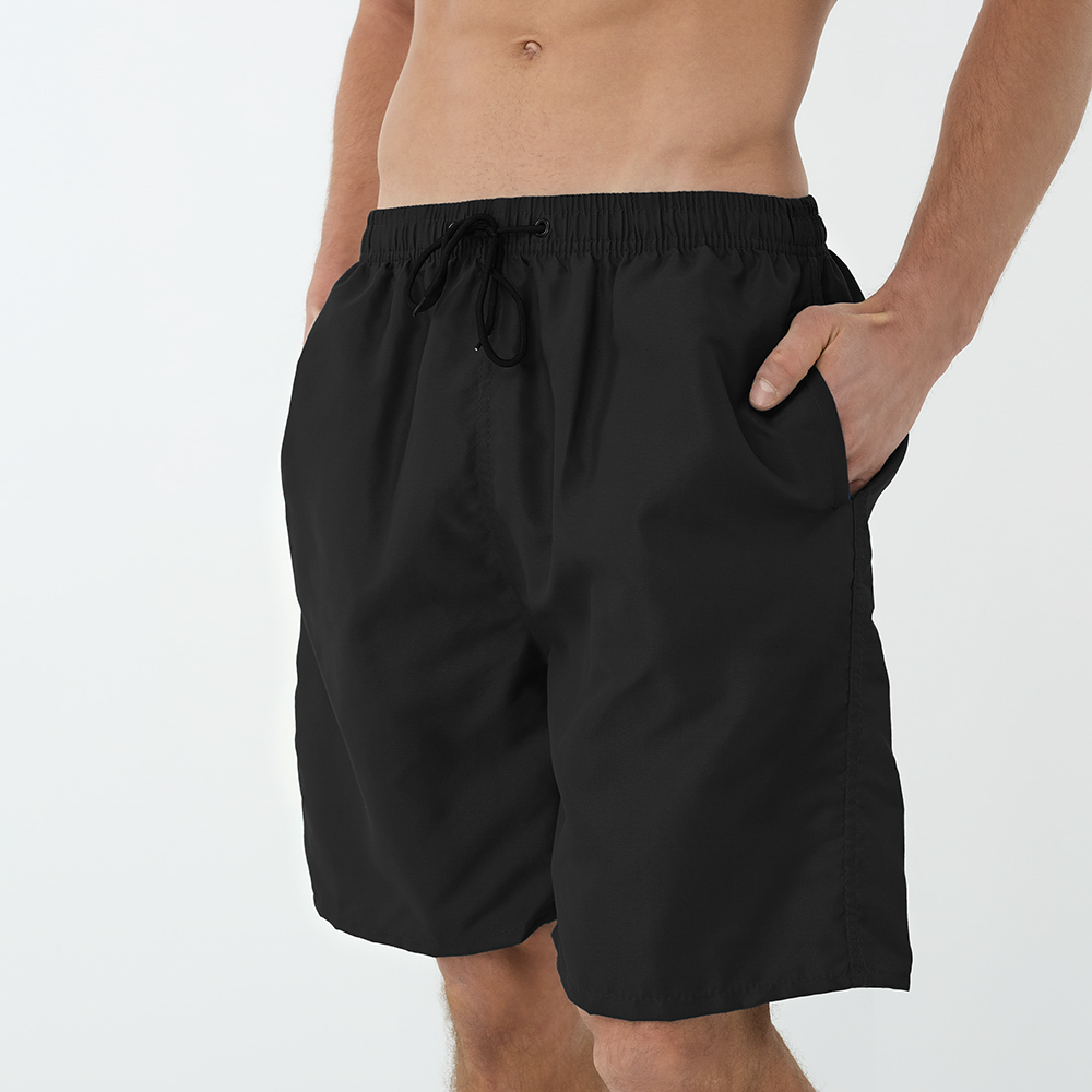 GALANTE Шорты мужские с сеткой, 100% полиэстер, р-р M-L, черный, ВЛ25-02, арт.№ 331-306